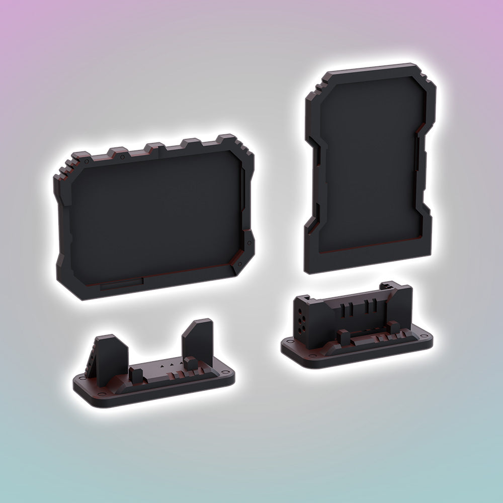 Flatline City: Second Wave - Freestanding Billboards - Sci-Fi Grimdark Miniatures by Saucermen Studios, Wargame Scale 3D Printed - photo 2
