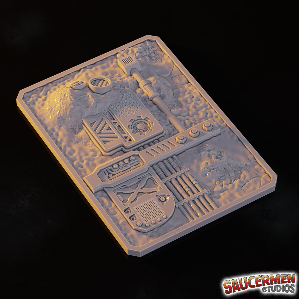 Texture Palette – ESSENTIAL BUNDLE! - Sci-Fi Grimdark Miniatures by Saucermen Studios, Wargame Scale 3D Printed - photo 6