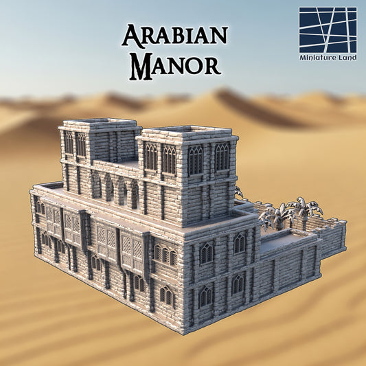 Arabian Manor - Tabletop Terrain 28mm by MiniatureLand