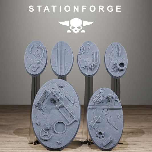 Concreteroad Bases, Sci-Fi Grimdark Terrain by STATIONFORGE - photo 2