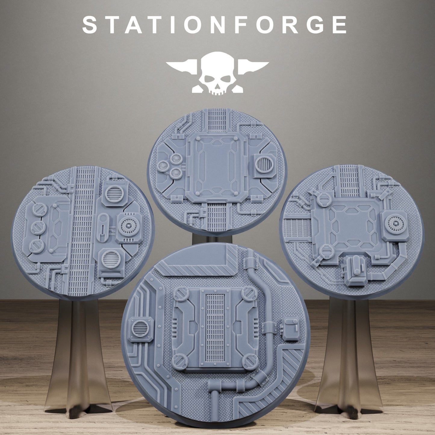 Metal Industrial Bases, Sci-Fi Grimdark Terrain by STATIONFORGE - photo 7
