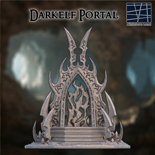 Dark Elf Portal - Tabletop Terrain 28mm by MiniatureLand
