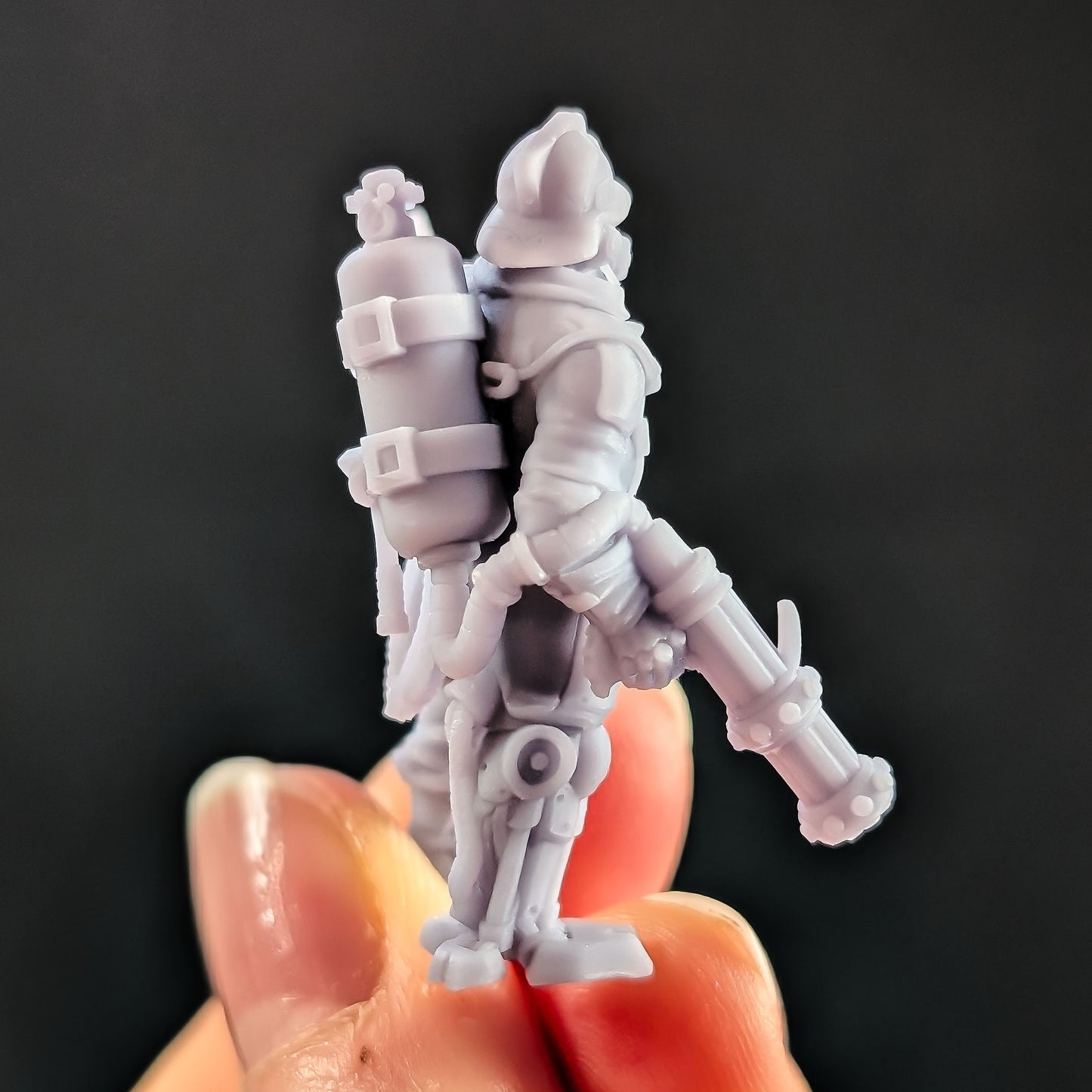 Fireguard - Cormac - Sci-Fi Grimdark Mercenaries by Print Minis - photo 3