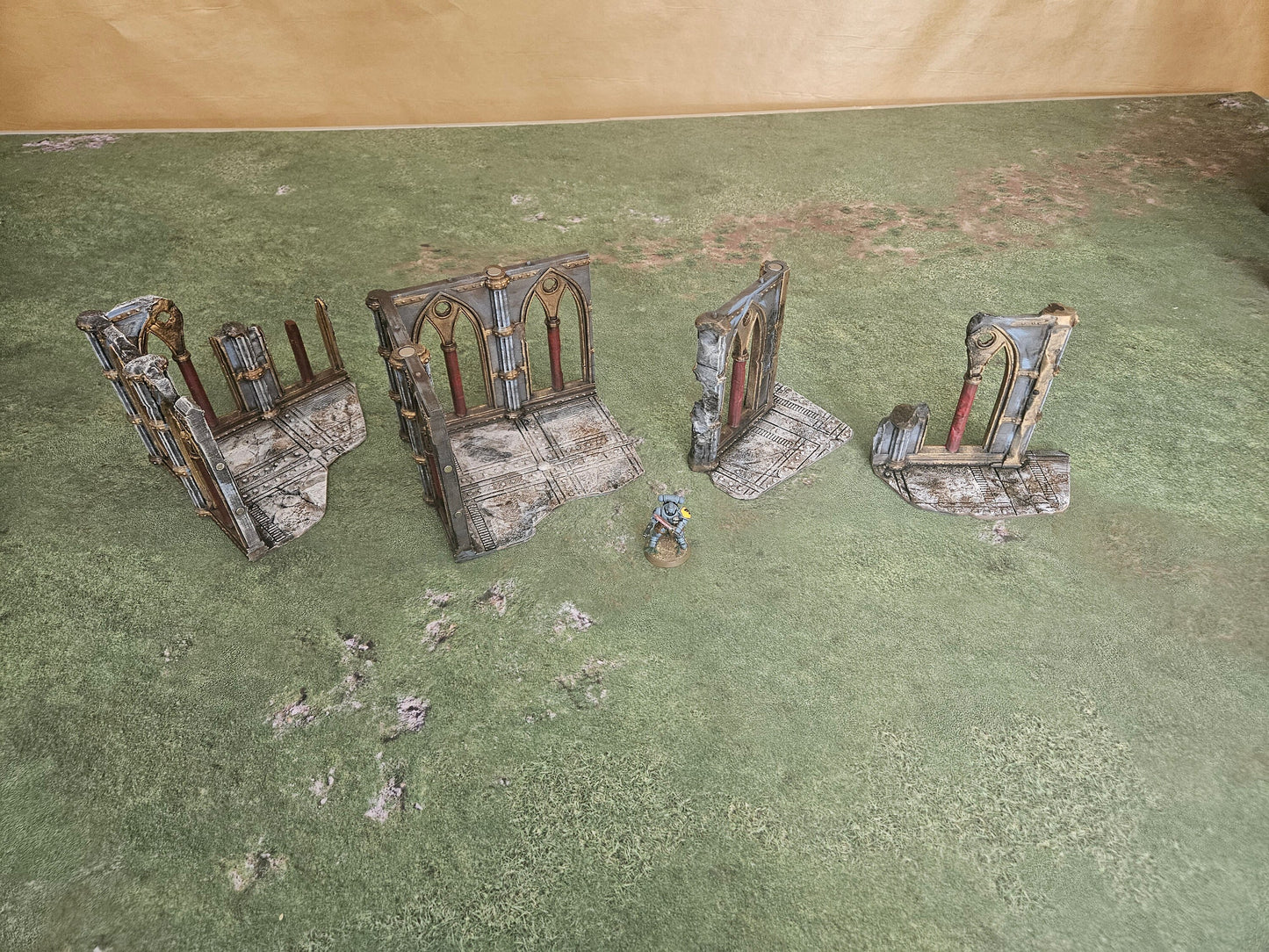 Pro Painted Modular Magnetized Wargaming Terrain for Sci-Fi Wargames