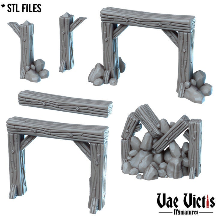Modular Goldmine Underground Terrain 28mm Tabletop Mine Terrain 32mm Terrain suitable for Fantasy Wargames and Tabletop RPGs