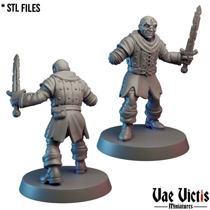 Possessed Cultist Warband  Fantasy Miniatures by Vae Victis, perfect for Fantasy Wargames and Tabletop RPGs