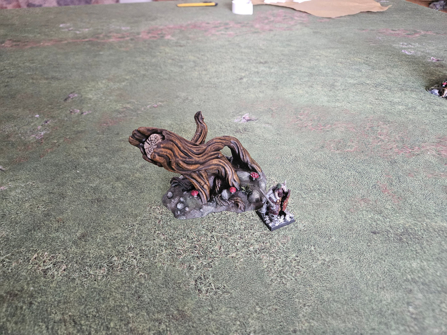 Pro Painted Woodland Terrain Fallen Trees Scatter Fantasy set, Tabletop Scenery  for most Fantasy Wargames and Tabletop RPGs