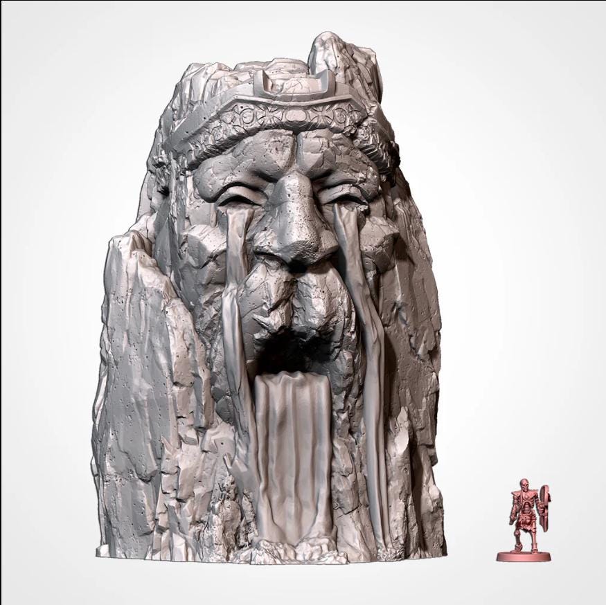 Dwarven Constructs Txarli Factory Dwarven Holds 5-part Terrain Set, Perfect for Tabletop Wargames