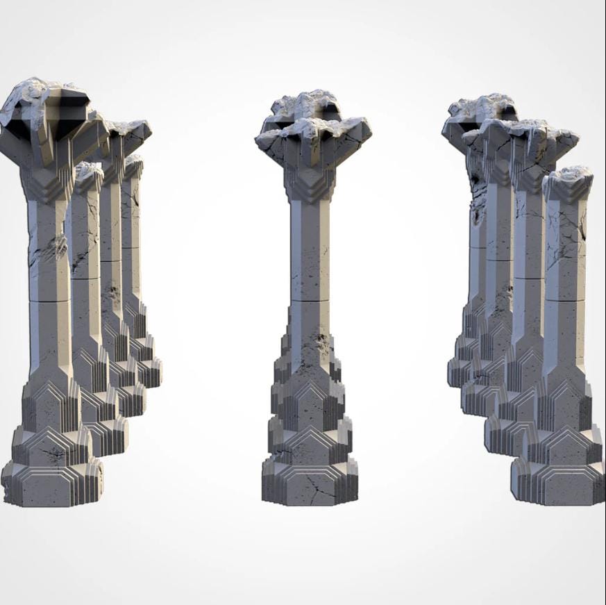 Dwarven Mines Txarli Factory Dwarven Holds modular Terrain Set, Perfect for Tabletop Wargames