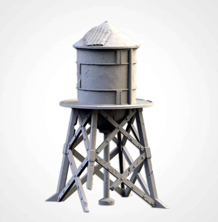 Modular Silos and Storage Tanks Ork Txarli Factory Imperial Building modular Cityscape Set, Perfect for Tabletop Wargames