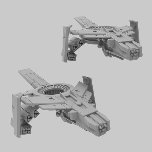 Heck Ghost ATAK Drone, Modular Sci-Fi Vehicle by ThatEvilOne, Sci-Fi Wargames Proxy, Imperial Auxilia Army