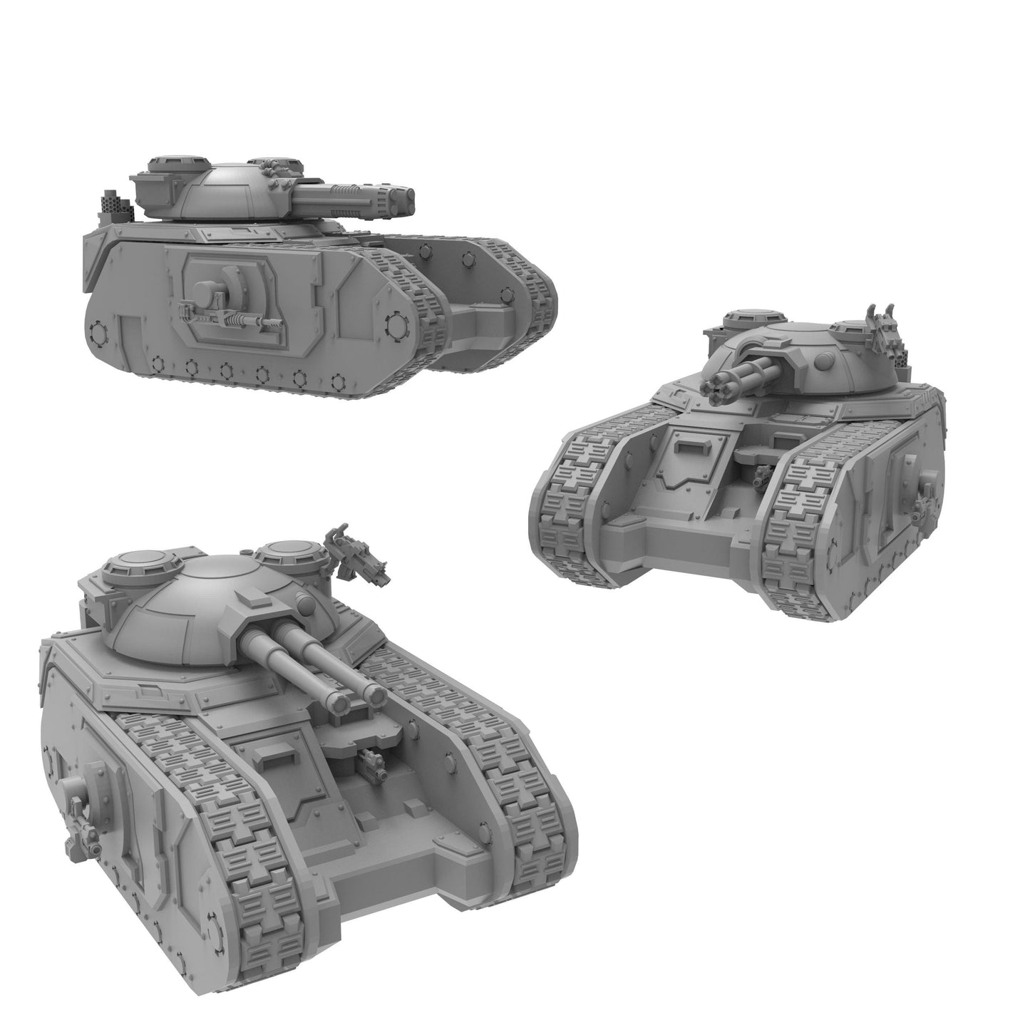 Perfect Sons Lupercal Strike Tank, Modular Sci-Fi Vehicle by ThatEvilOne, Sci-Fi Wargames Proxy