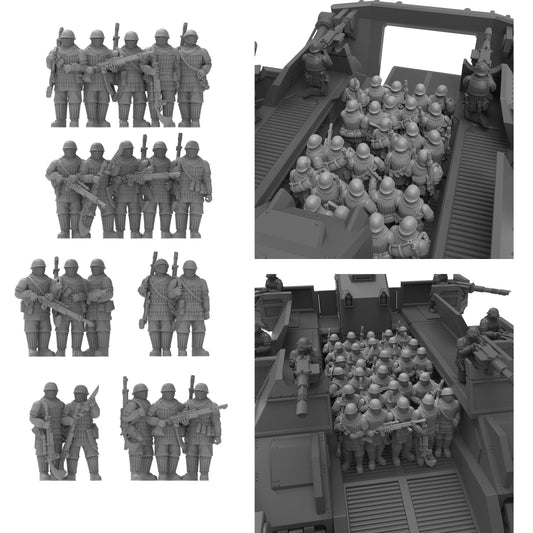 Medusa Command Transporter, Multipart Sci-Fi Super Heavy Troop Transport by ThatEvilOne,