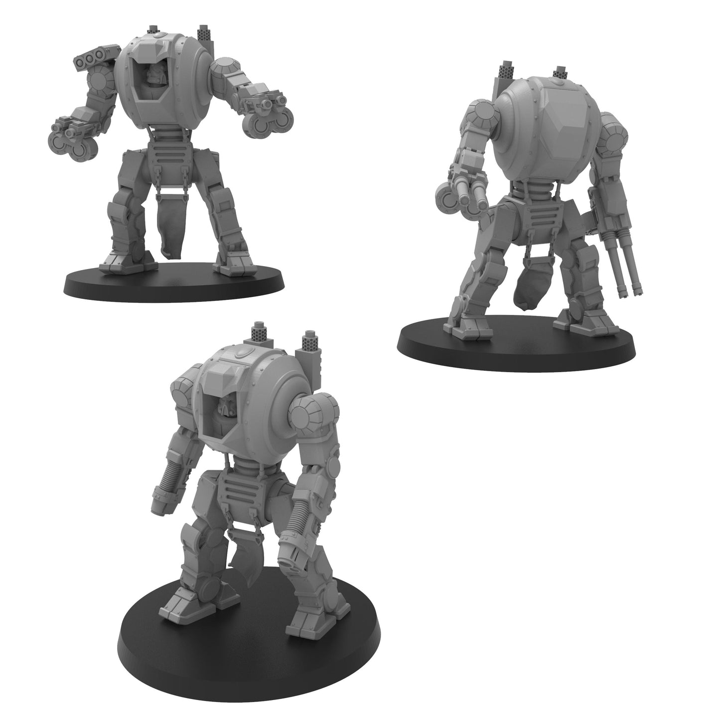 Palatinii Proto-Ironclad Dreadnoughts, Imperial Guard, monopose Sci-Fi warriors by ThatEvilOne, Sci-fi Wargames Guard Proxy