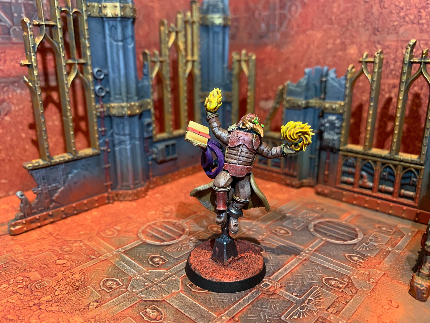 Lunar Auxilia Lord Conjurerer, Semi-Modular Sci-Fi warriors by ThatEvilOne, Sci-fi Wargames Proxy, Imperial Auxillia Army