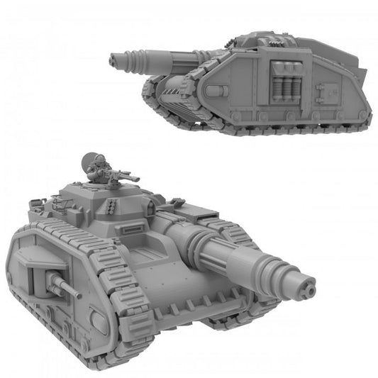 Lunar Auxilia Nero Heavy Laser Destroyer , Modular Sci-Fi Vehicle by ThatEvilOne, Sci-fi Wargames Proxy, Imperial heretic Auxillia Army