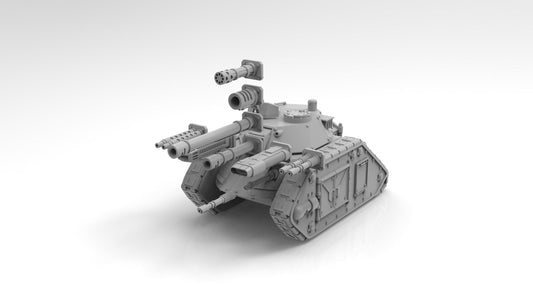 Lunar Auxilia Brigand Tank , Modular Sci-Fi Vehicle by ThatEvilOne, Sci-fi Wargames Proxy, Imperial heretic Auxillia Super Heavy Tank