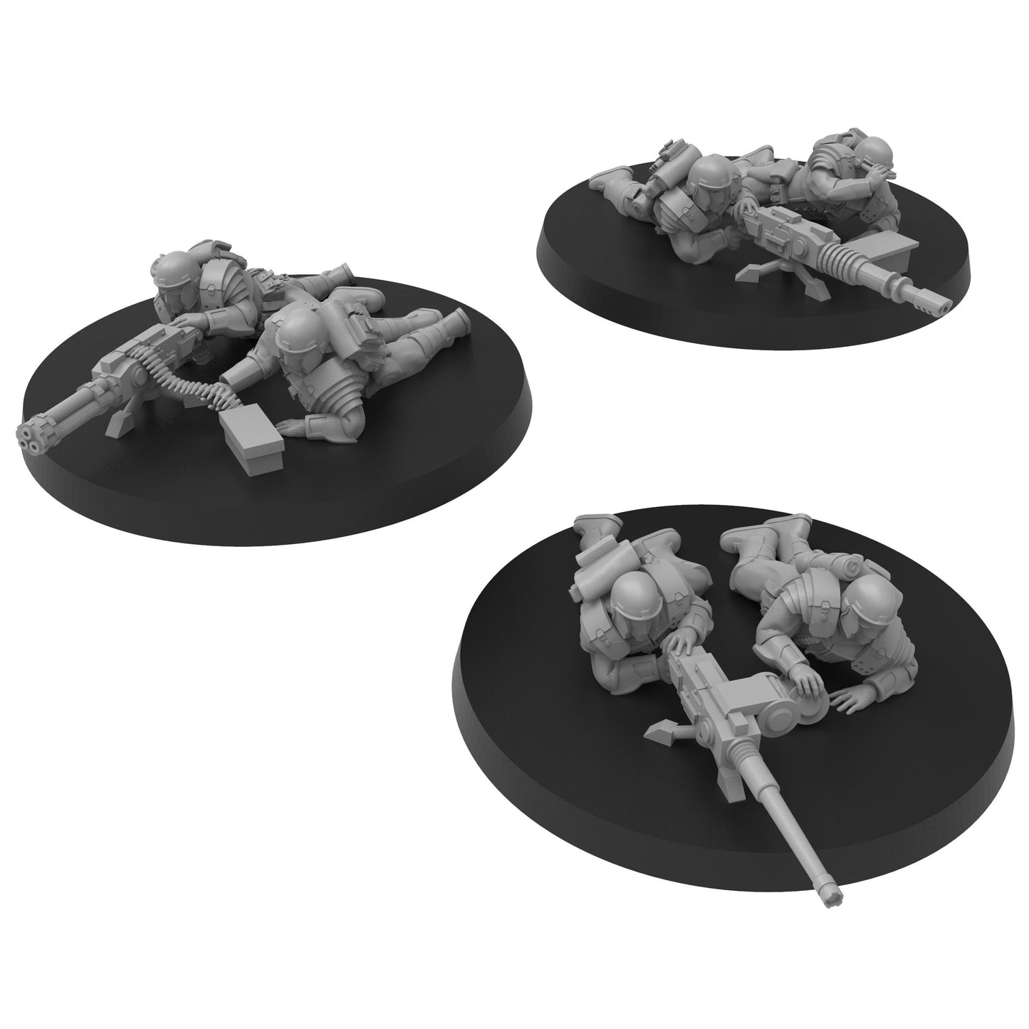 Roman Heavy Weapons, Imperial Guard, monopose Sci-Fi warriors by ThatEvilOne, Sci-fi Wargames Guard Proxy