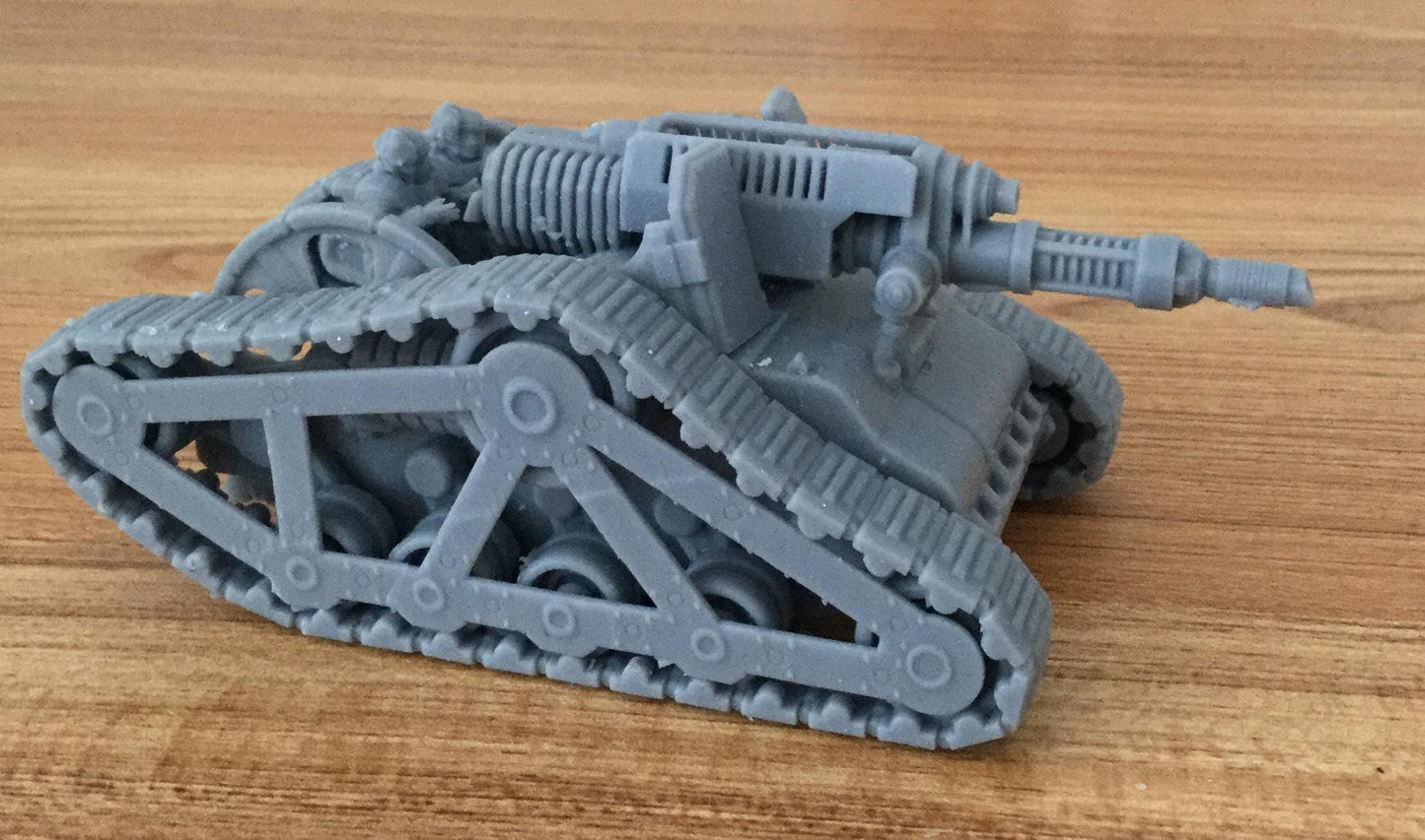 Kraytos Relic Tank, Modular Sci-Fi Vehicle by ThatEvilOne, Sci-Fi Wargames Proxy, Imperial heretic Auxilia Army