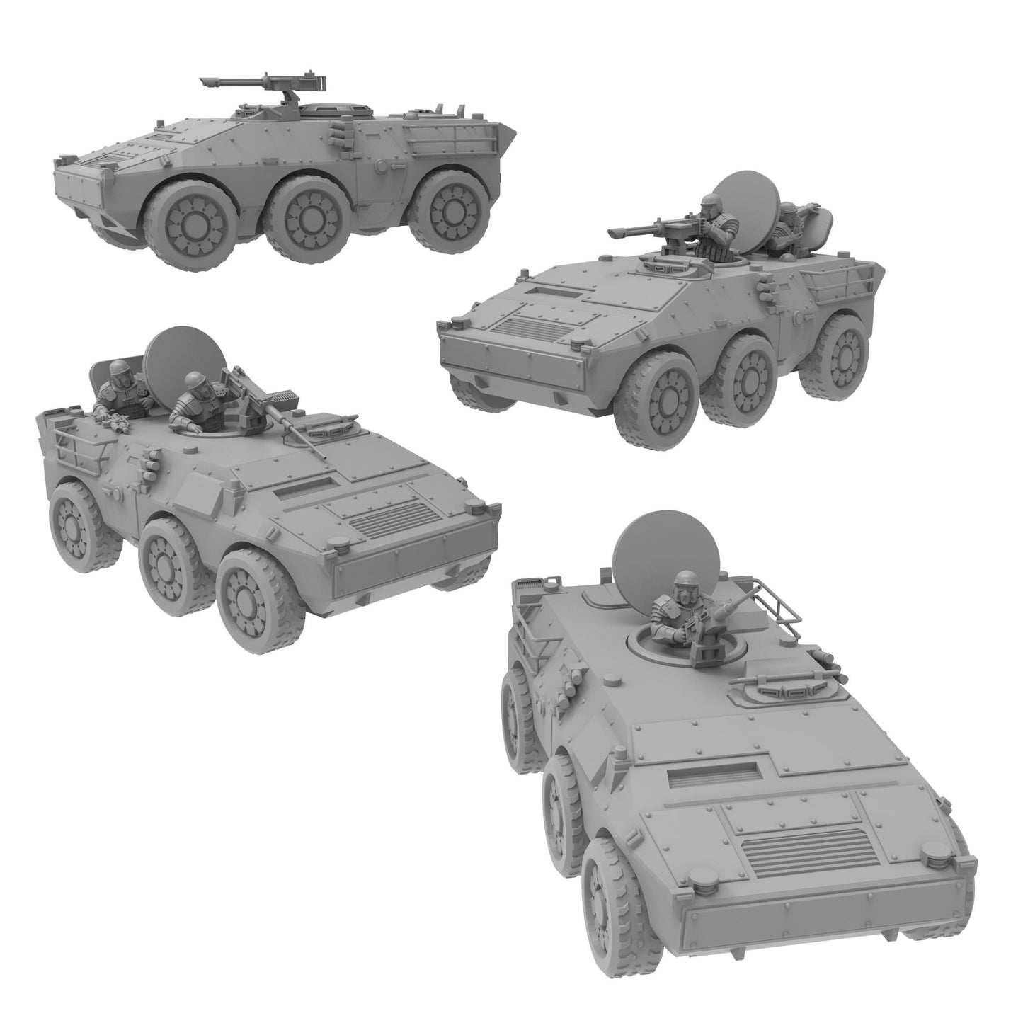 Constans APC, Modular Sci-Fi Vehicle by ThatEvilOne, Sci-fi Wargames Proxy, Imperial Roman Auxilia Army Transport Light Tank