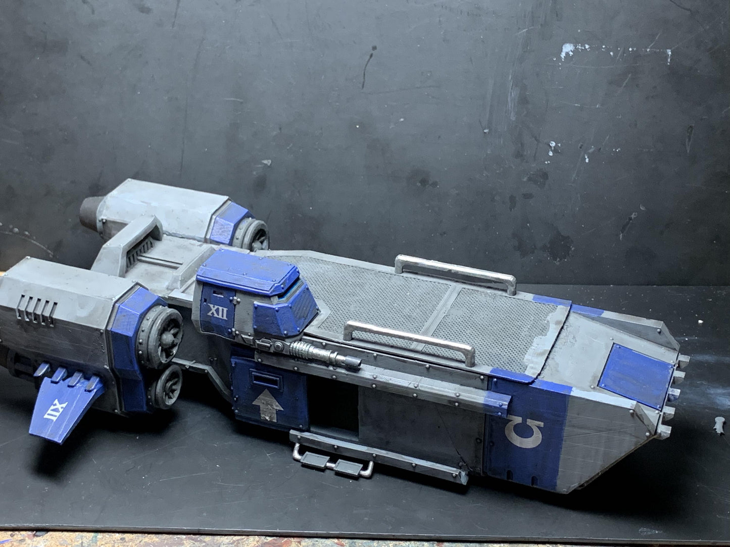 Roman T41 Saytr Dropship, Modular Sci-Fi Vehicle by ThatEvilOne, Sci-Fi wargame Proxy