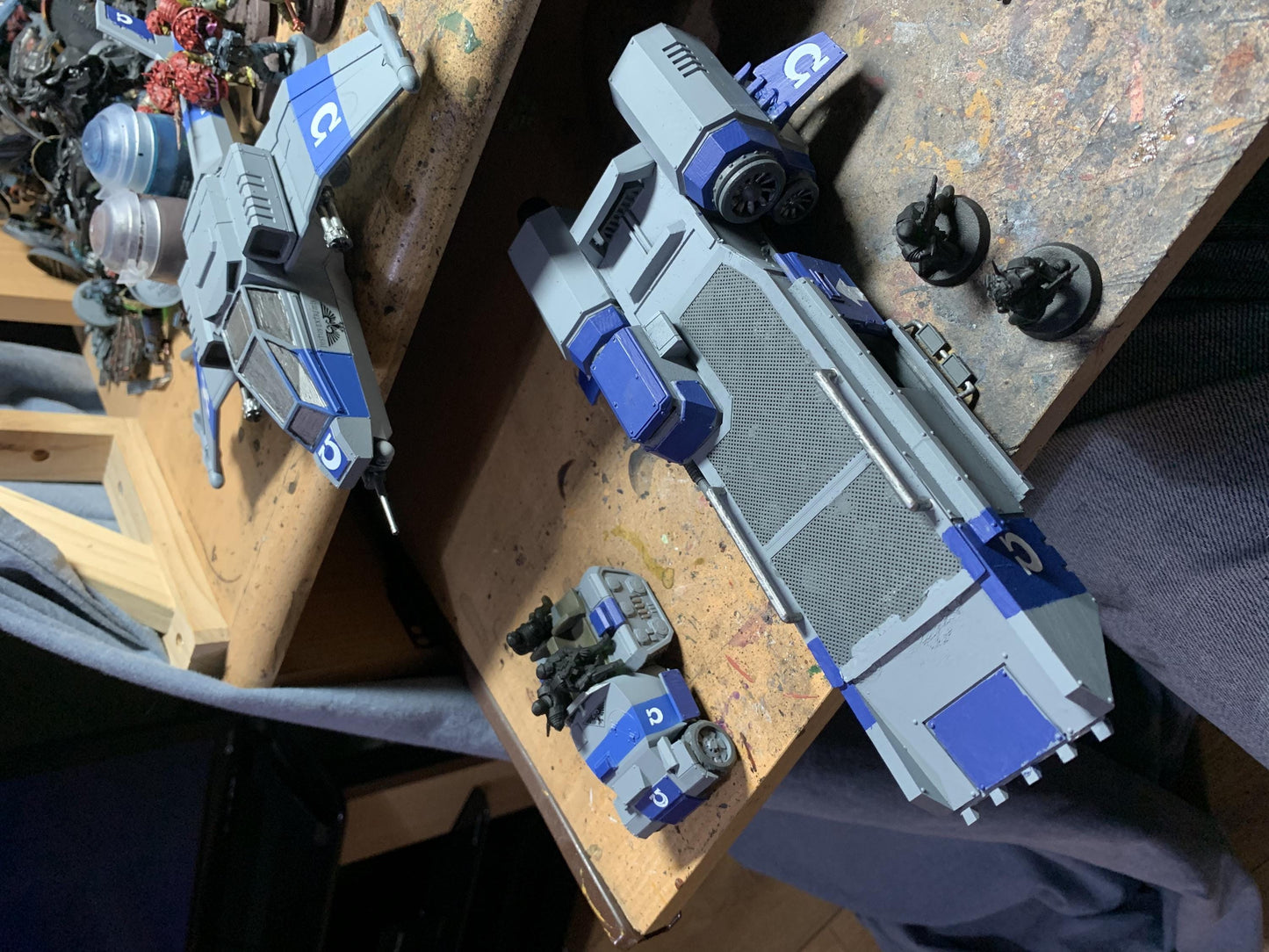 Roman T41 Saytr Dropship, Modular Sci-Fi Vehicle by ThatEvilOne, Sci-Fi wargame Proxy