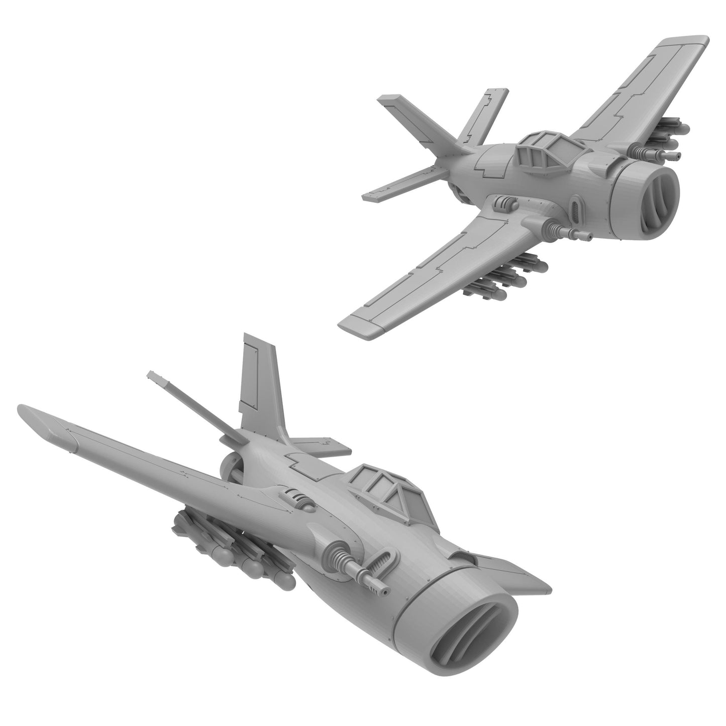 Roman Harpy Interceptor, Modular Sci-Fi Vehicle by ThatEvilOne, Imperial Flyer