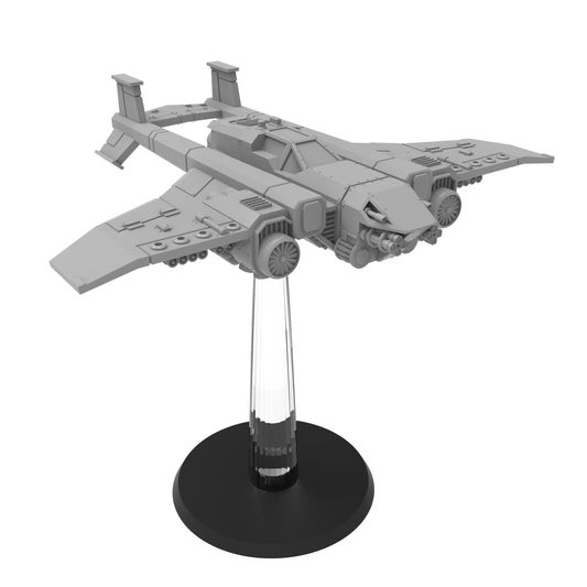 Smol Lunar Auxilia Pegasus Fighter, 8mm Scale Monopose Sci-Fi warriors by ThatEvilOne, Miniature Sci-Fi Wargames Proxy