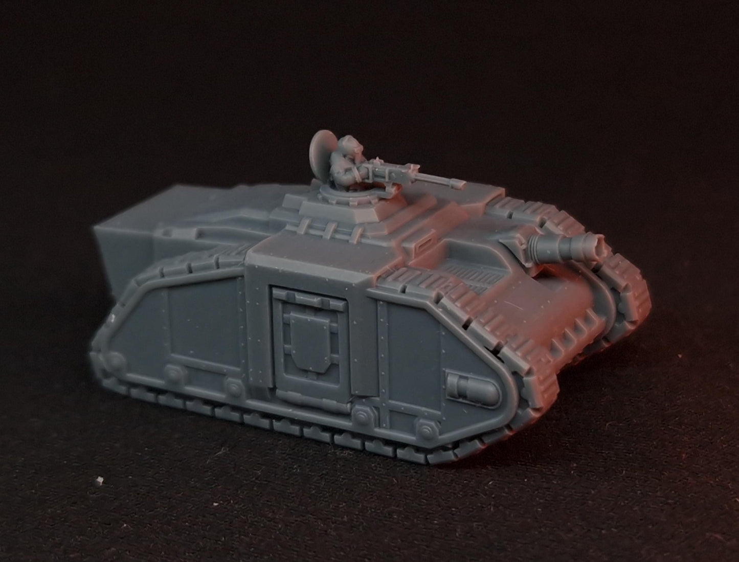 Smol Lunar Auxilia Wyrvosan Transport, 8mm Scale Monopose Sci-Fi warriors by ThatEvilOne, Miniature Sci-Fi Wargames Proxy