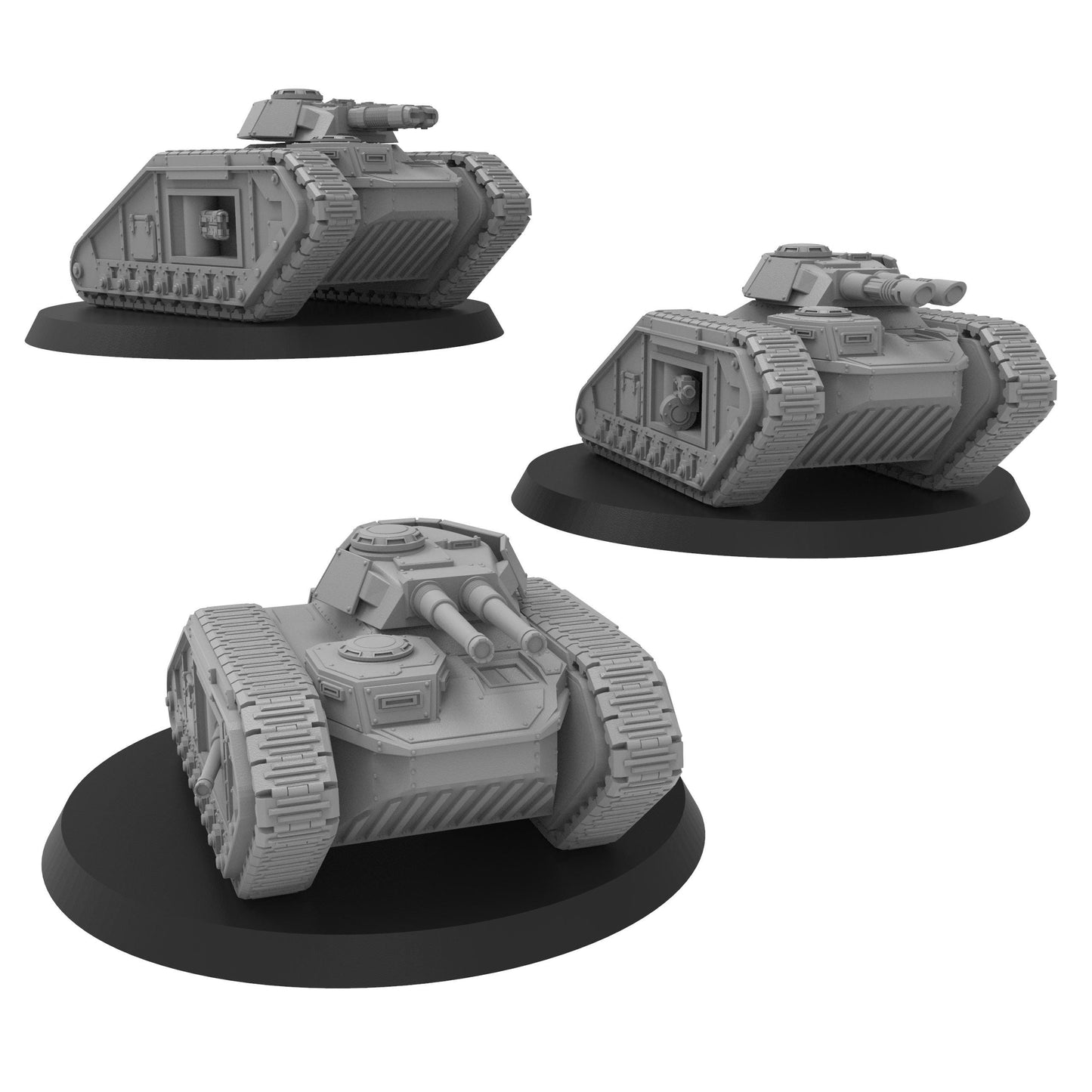 Smol Lunar Auxilia Squalo Light Tank, 8mm Scale Monopose Sci-Fi warriors by ThatEvilOne, Miniature Sci-Fi Wargames Proxy