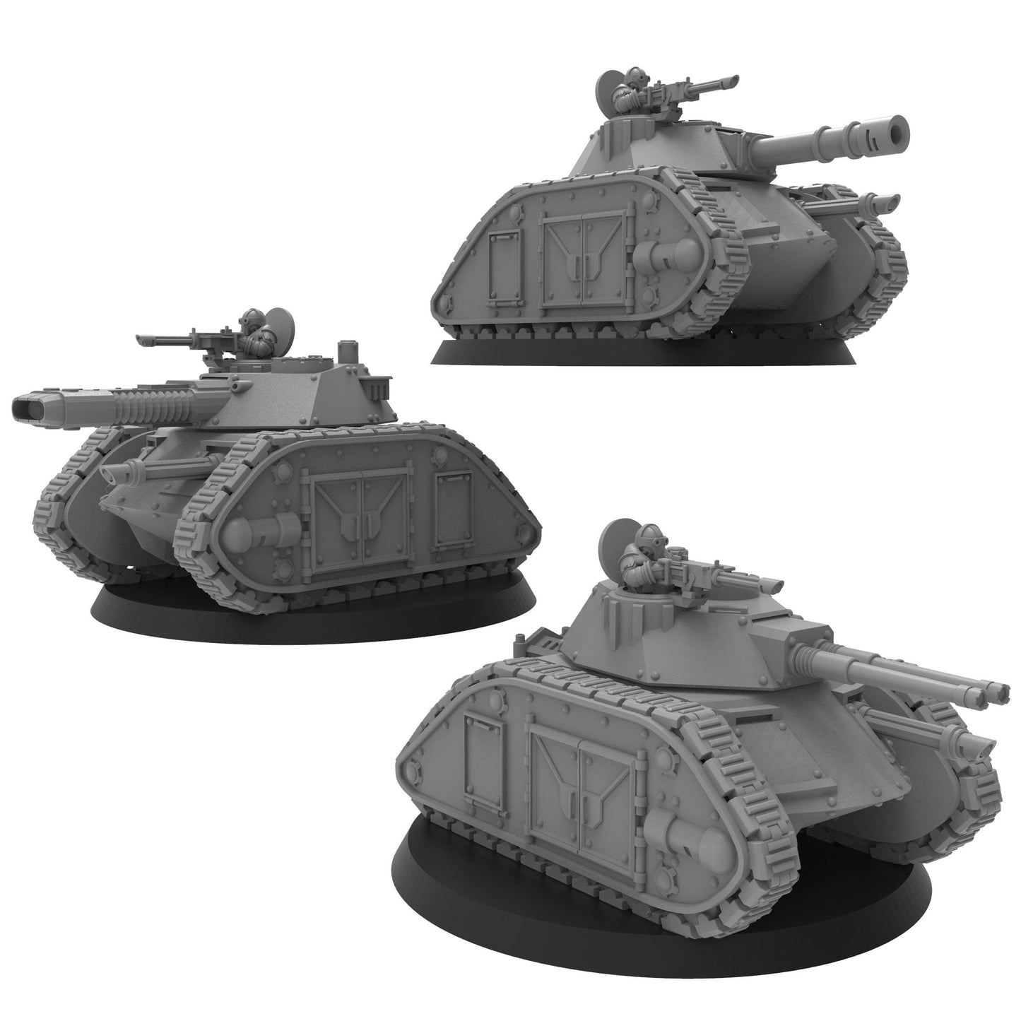 Smol Lunar Auxilia Brigand Tank, 8mm Scale Monopose Sci-Fi warriors by ThatEvilOne, Miniature Sci-Fi Wargames Proxy