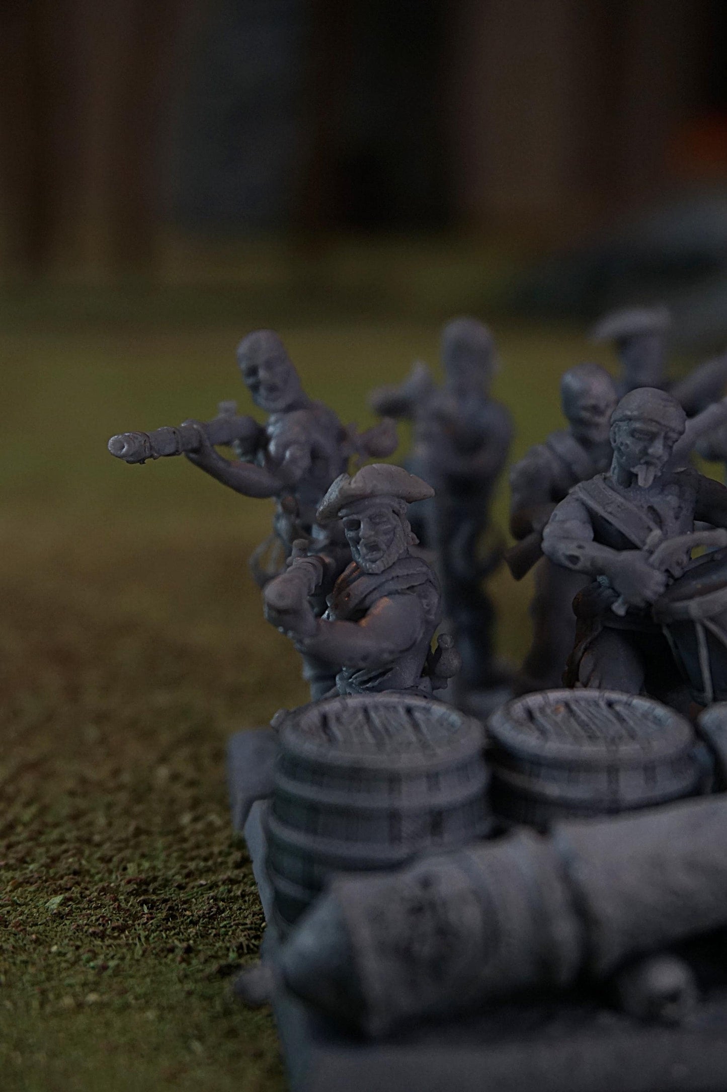 Zombie Buccaneers, Modular Undead Swashbucklers by Landor Miniatures! Vampire Coast for Fantasy Wargames