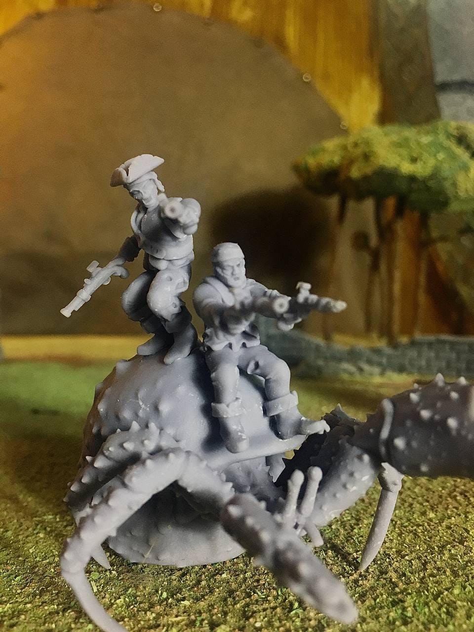 Rotten Crabs, Modular Undead Swashbucklers by Landor Miniatures! Vampire Coast for Fantasy Wargames