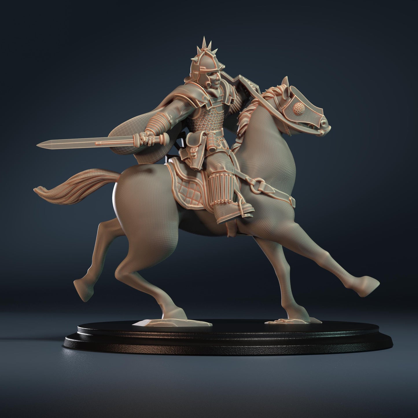 Sol Invictus, Imperial Commander, monopose Sci-Fi warriors by ThatEvilOne, Sci-Fi Wargames Guard Proxy,