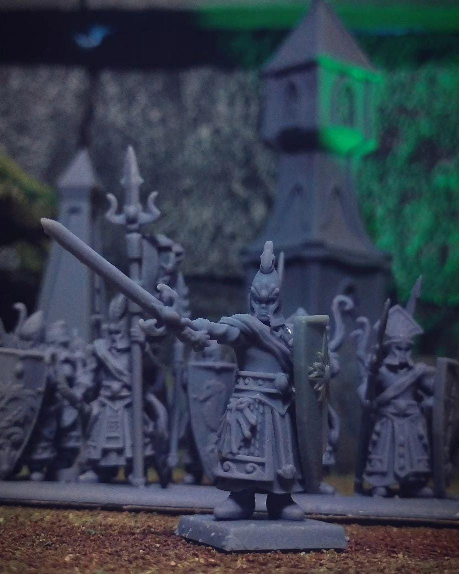 Elven coastguard, Modular High Elven miniatures by Landor Miniatures! High Elves for Fantasy Wargames