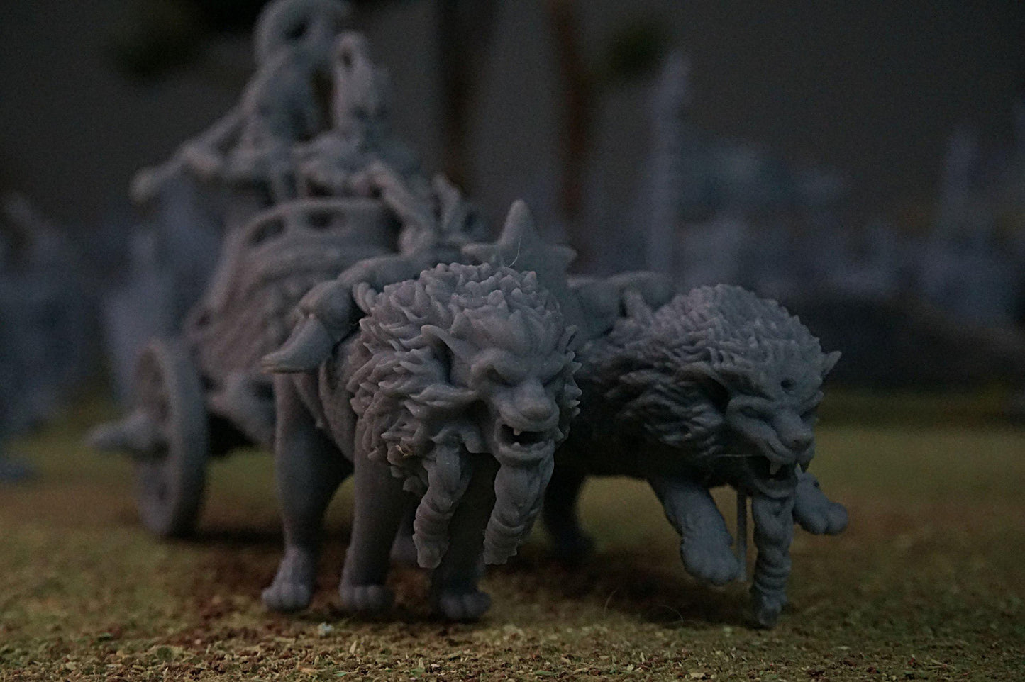 Royal Guard Chariot, Modular High Elven miniatures by Landor Miniatures! High Elves for Fantasy Wargames