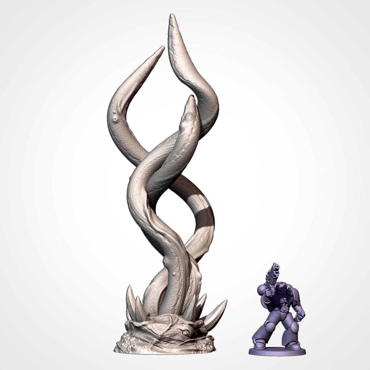 Modular HELLISH TERRAIN Txarli Factory Infected Tyranid Building Terrain Cityscape Set, Perfect for Tabletop Wargames