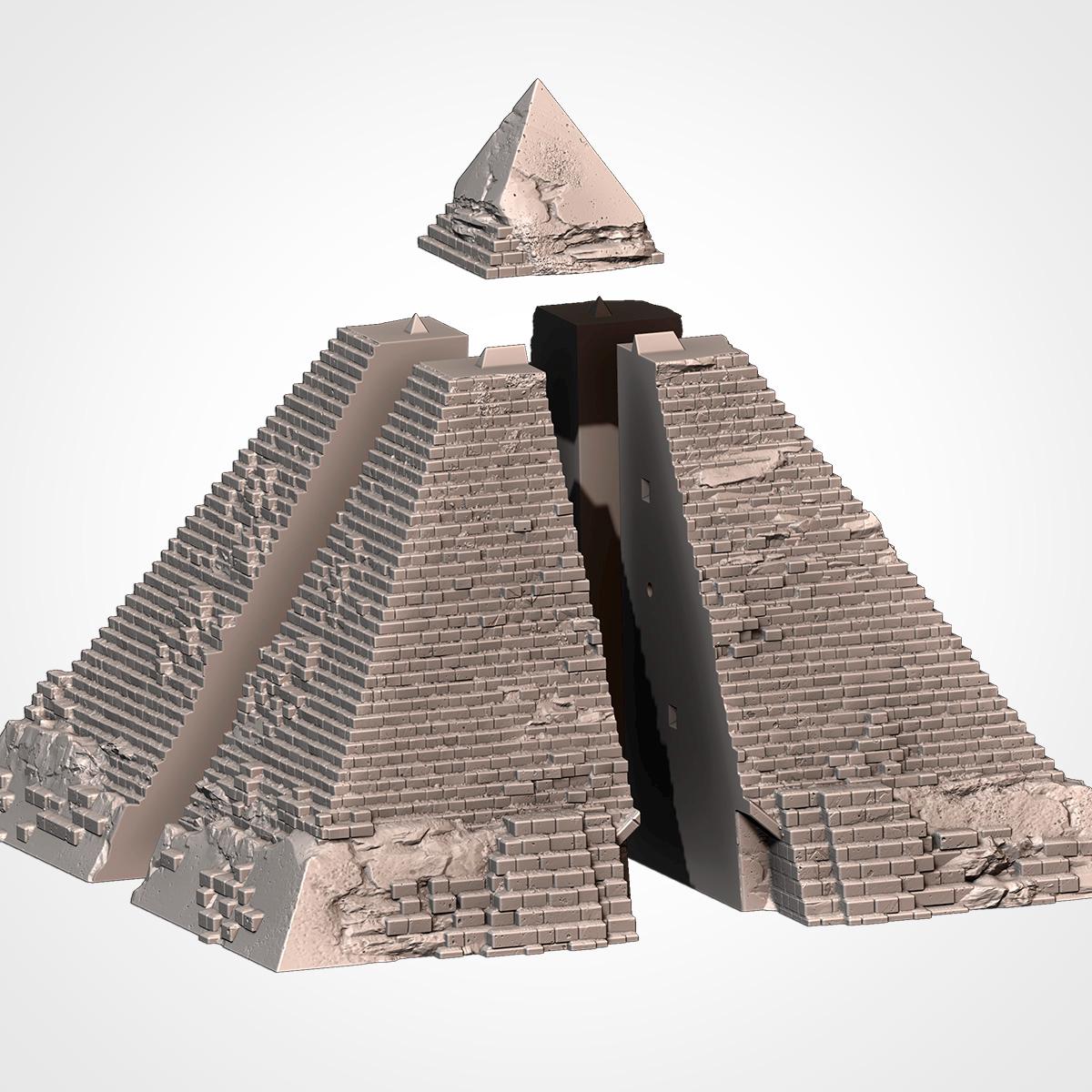 EGYPTIAN Modular Wargaming Ancient World Terrain by Txarli Factory for Tabletop Wargames