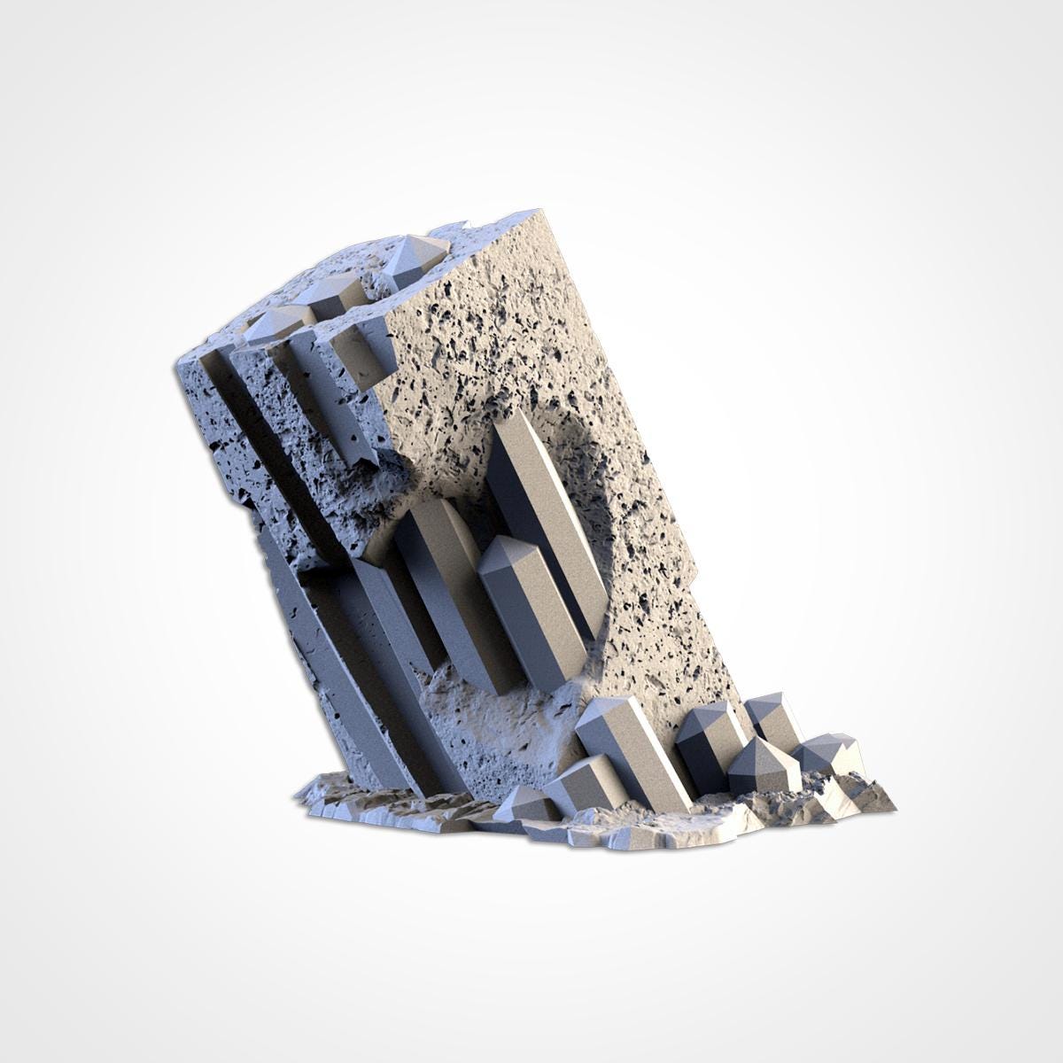 HIGH MOUNTAINS Modular Wargaming Scatter Terrain by Txarli Factory for Tabletop Wargames