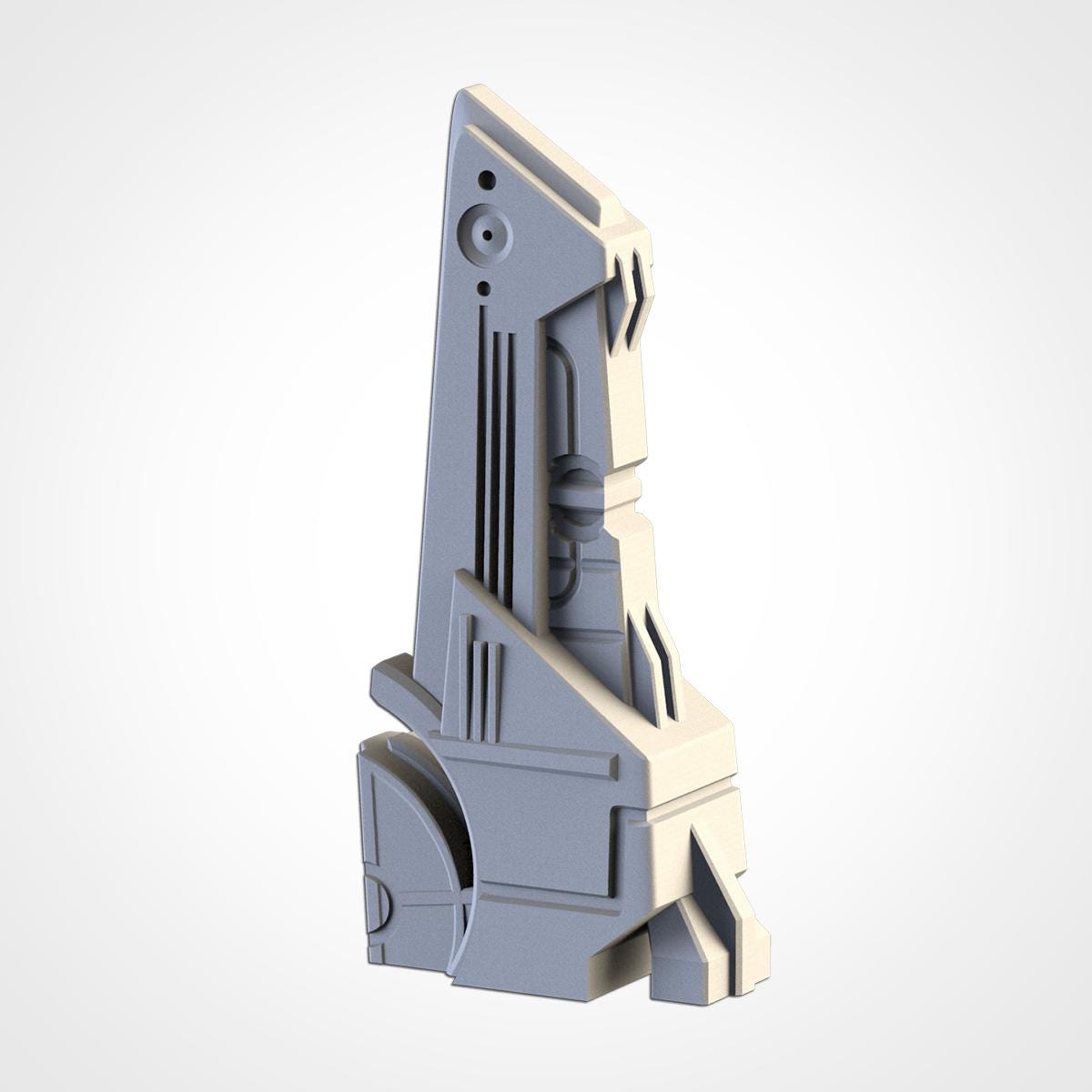 XENOS BUILDINGS 03 Modular Wargaming Sci-Fi World Terrain by Txarli Factory for Tabletop Wargames