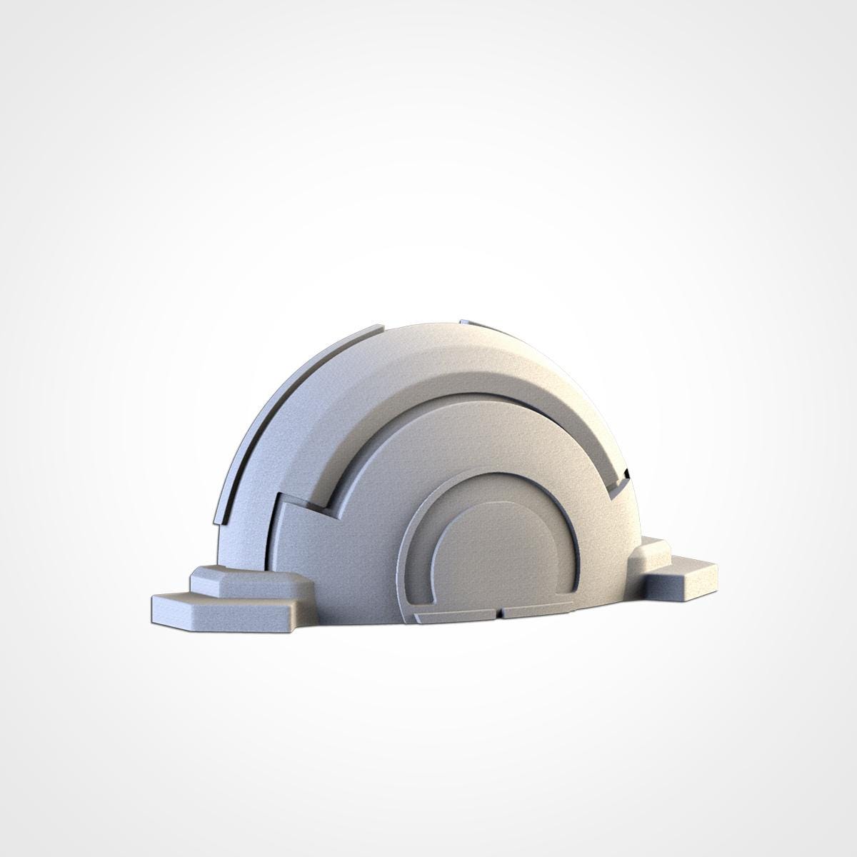 XENOS BUILDINGS 03 Modular Wargaming Sci-Fi World Terrain by Txarli Factory for Tabletop Wargames