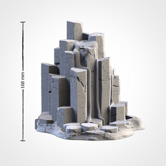 BASALTIC VOLCANOES Modular Wargaming Scatter Terrain by Txarli Factory for Tabletop Wargames