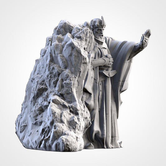 Modular MIDDLE EARTH terrain by Txarli Factory Fantasy Terrain Ruined Statues Set, Perfect for Tabletop Wargames