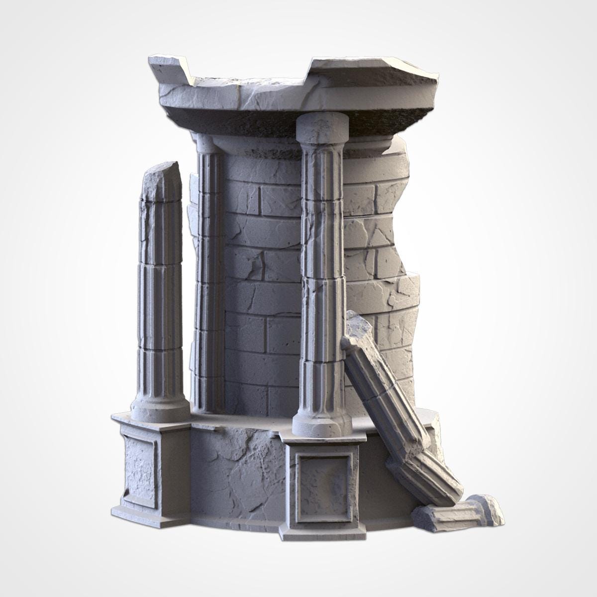 CLASSIC TEMPLES Modular Wargaming Ancient World Terrain by Txarli Factory for Tabletop Wargames