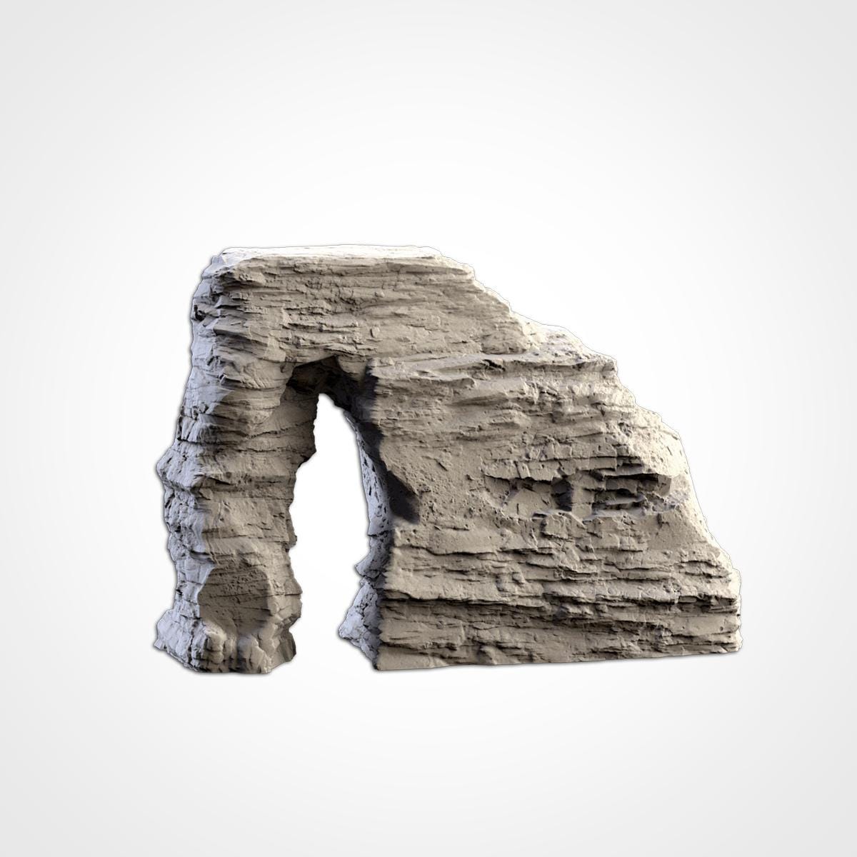 DESERT MOUNTAINS Modular Wargaming Scatter Terrain by Txarli Factory for Tabletop Wargames