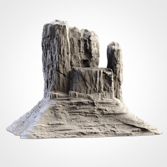 DESERT MOUNTAINS Modular Wargaming Scatter Terrain by Txarli Factory for Tabletop Wargames