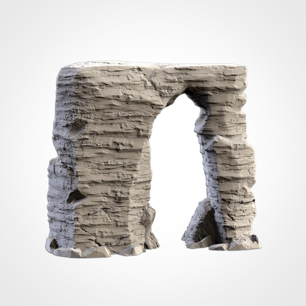 DESERT MOUNTAINS Modular Wargaming Scatter Terrain by Txarli Factory for Tabletop Wargames