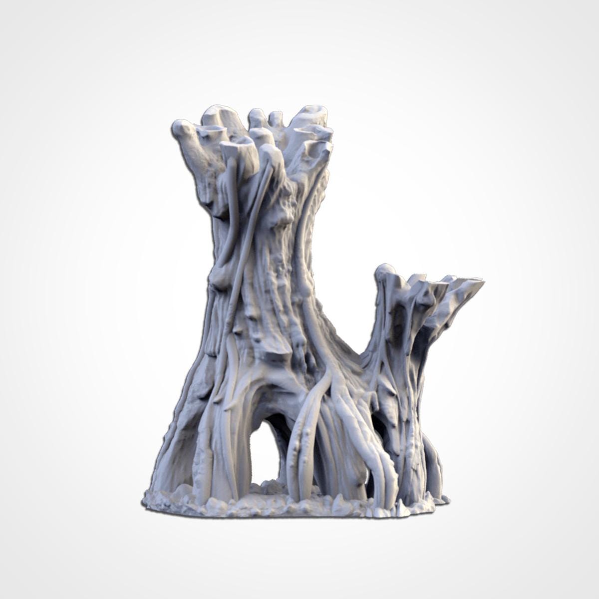 Modular XENO TREES Txarli Factory Infected Tyranid Building Terrain Cityscape Set, Perfect for Tabletop Wargames