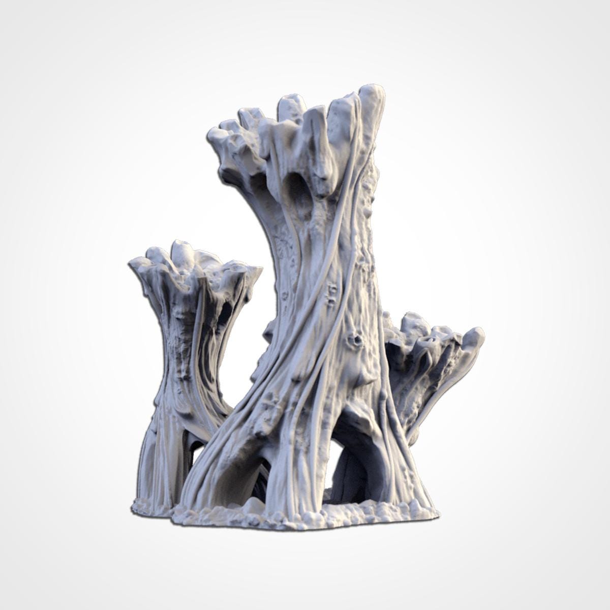 Modular XENO TREES Txarli Factory Infected Tyranid Building Terrain Cityscape Set, Perfect for Tabletop Wargames