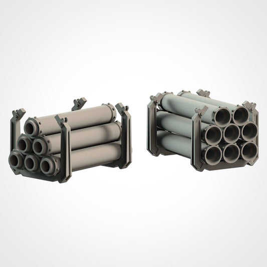 Modular PIPES set Txarli Factory Ruined Scatter Terrain Set, Perfect for Tabletop Wargames